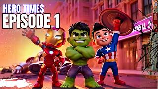 Superhero Kids Save the City! 🦸‍♂️ | Episode 1 (2026) #MarvelKids #SuperheroKids #BattleXAI #