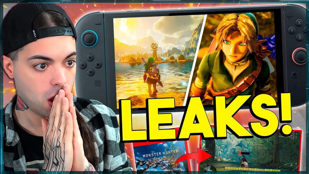 🔥Se FILTRAN los primeros DATOS del nuevo ZELDA para Nintendo SWITCH 2 y + anuncios!