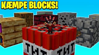 Vi Overlever På Kæmpe Blocks I Minecraft!