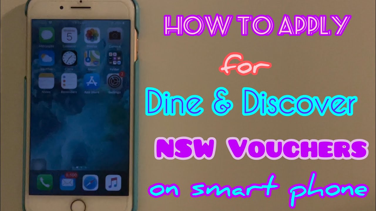 How to apply for “Dine & Discover NSW vouchers”