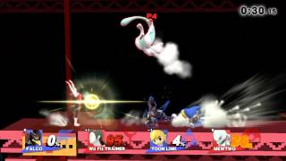 Ssb 4 For Glory - Falco Wins Sudden Death Hot Potato Against Mewtwo
