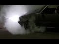 Fiat uno burnout