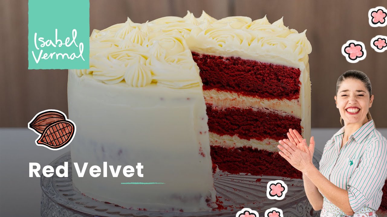 Red Velvet Cake o Tarta de terciopelo rojo. Receta paso a paso. - Cocinando  Entre Olivos