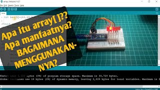 Famous LEARN 12 ARDUINO PROGRAMMING - 1 DIMENSIONAL ARRAY Wealth