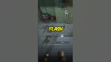 Fast flash🫣from con/lower to water on Overpass in CS2 #shorts #cs2 #counterstrike2