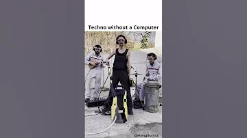 Techno without a Computer! @Klangphonics #music #awesome #technology