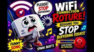 📶 “Dear humans… stop blaming me for buffering!” 😂🔥 #SparkBeats