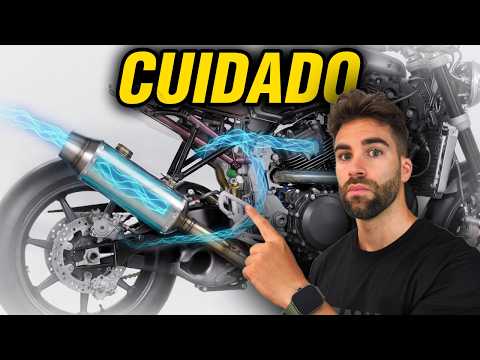 Antes de cambiar el escape de tu moto, mira ESTO