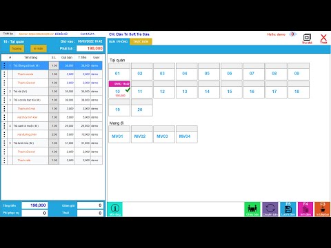 Video Phần Mềm Quản Lý Quán Trà Sữa, In Nhãn Topping Miễn... - youtube