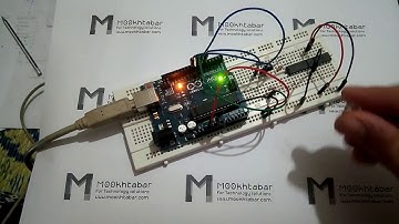 test after programming PIC18f2550 by Arduino [ test after upload hex file to PIC18f2550 by Arduino]