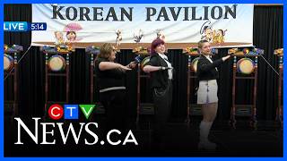 Checking Out The Korean Pavilion At Folklorama
