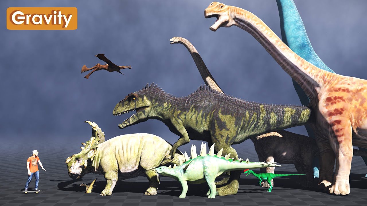 Animal, Dinosaur, and Sea Monster Eyeballs 3D Size Comparison