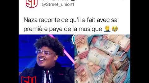 Naza raconte ce qu'il a fait avec sa première paye de la musique 🤦‍♂️😭😂