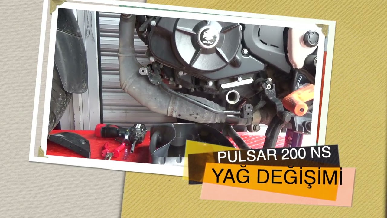 Mustafa BAL - Manisa 19.02.2026 - Pulsar 200 NS Yağ Değişimi | Motul 5100