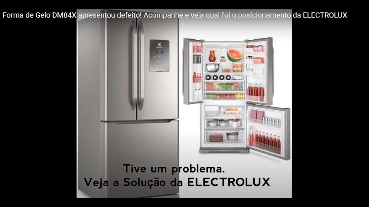 Forma de Gelo DM84X apresentou defeito! e veja qual foi o