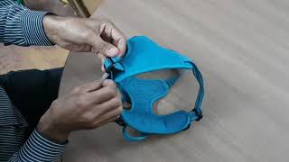 How to Adjust the size of PetsUp Front Range Harness (model-5091)