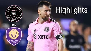 Lionel Messi Missed Goal Inter Miami Vs Orlando City
