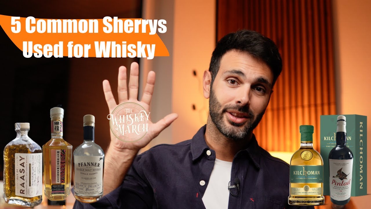 What are the 5 Most Common Sherrys used for Whisky Production and