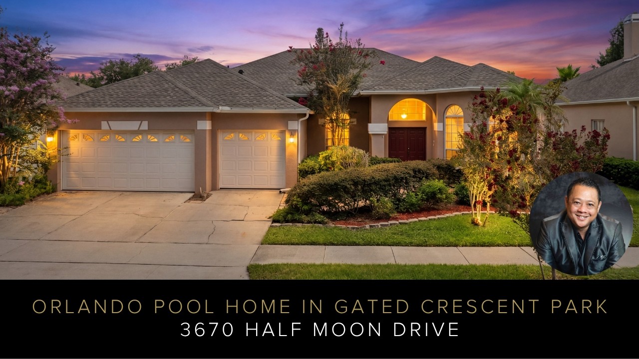Orlando Pool Home in Gated Crescent Park | 3670 Half...