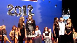 ALL-STATE Singing California Dreaming at VABHOE 5th grade graduation
