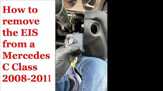 2008-2011 Mercedes C Class C300 C250 C350 C63 AMG EIS removal DIY.