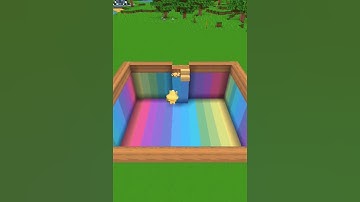 Mini World Block Art  Sky block building house timelapse, Mimi World, Animation be like @Minecraft