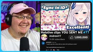 Hololive clips YOU SENT ME #77 FuwaMoco teach Reine about Yobai