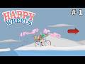 普通にプレイしてるだけなのに危ない声が多すぎるゲーム実況？#1 【Happy Wheels】