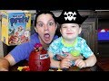 Caleb  mommy play pop up pirate family fun game for kids
