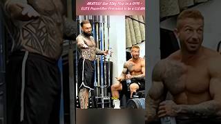 ANATOLY Use 32kg Mop in a GYM - ELITE Powerlifter Pretended to be a CLEANER ...#gym #funny #comedy|PINK'S HOT BODY