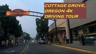 Cottage Grove, Oregon | 4k Driving Tour