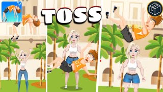 Lady Toss 🏋️‍♀️👦🤣 iOS Android Gameplay  Max Level Mobile Games New Update #arcadeboxgaming screenshot 5