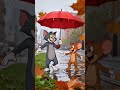 When enemies become best friends in the rain! Tom & Jerry#TomAndJerry #BestFriends #ommbabies