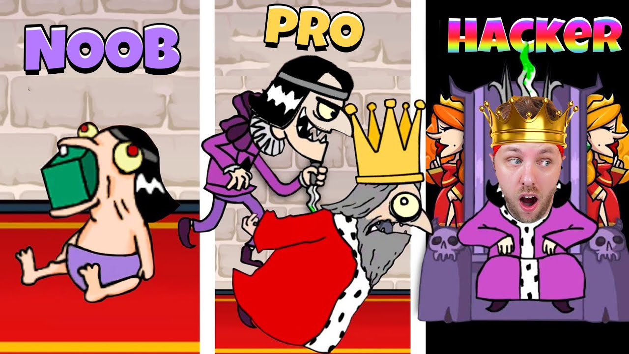 KAN JAG BLI KUNG ÖVER SVERIGE i NOOB vs HACKER MURDER?!