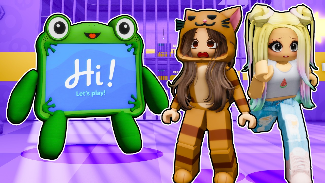 Escapa de la PRISIÓN de LILYPAD en Roblox con Mandarina