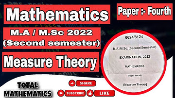 KU M.Sc 2rd sem ll Measure Theory ll PYQ