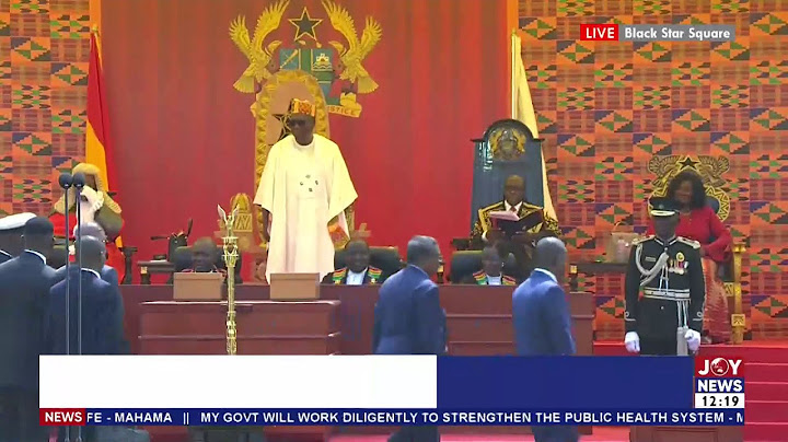 Mahama's Inauguration: John Dramani Mahama is sworn in as the President of the Republic of Ghana