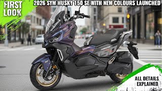 2026 Sym Husky 150 Se With Four New Colours Launched In Malaysia - Price From Rm600