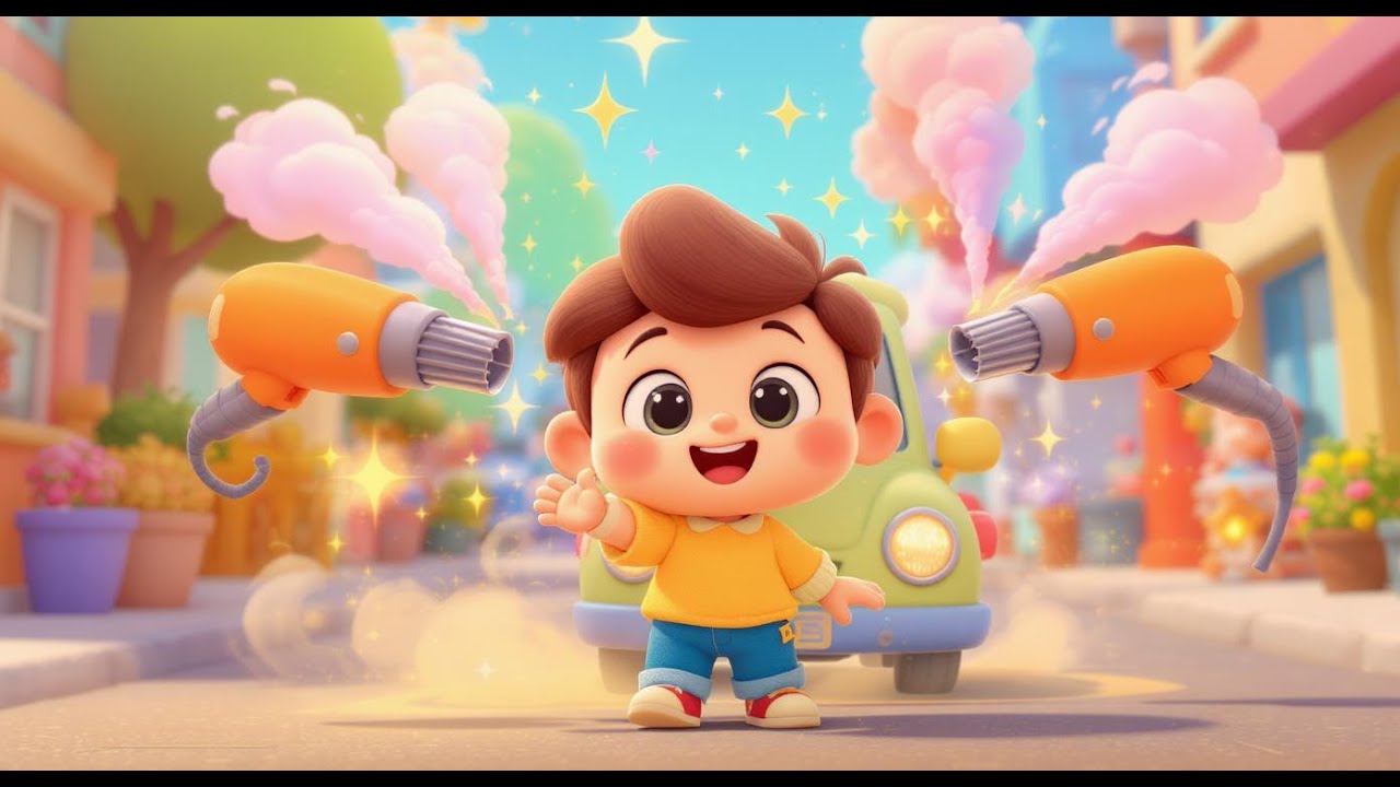 Car Wash Splash! | Fun Kids Song About Cars | Splashy Nursery Rhyme Adventure