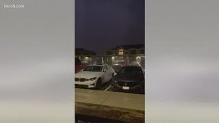 Video shows heavy rain, strong winds, lightning in San Antonio