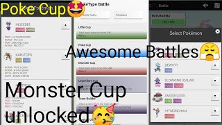 Poke Cup🤩 | Monster Cup unlocked 🥳| Poke Type Dex screenshot 4
