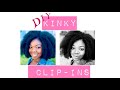 Diy afro clipins and installation