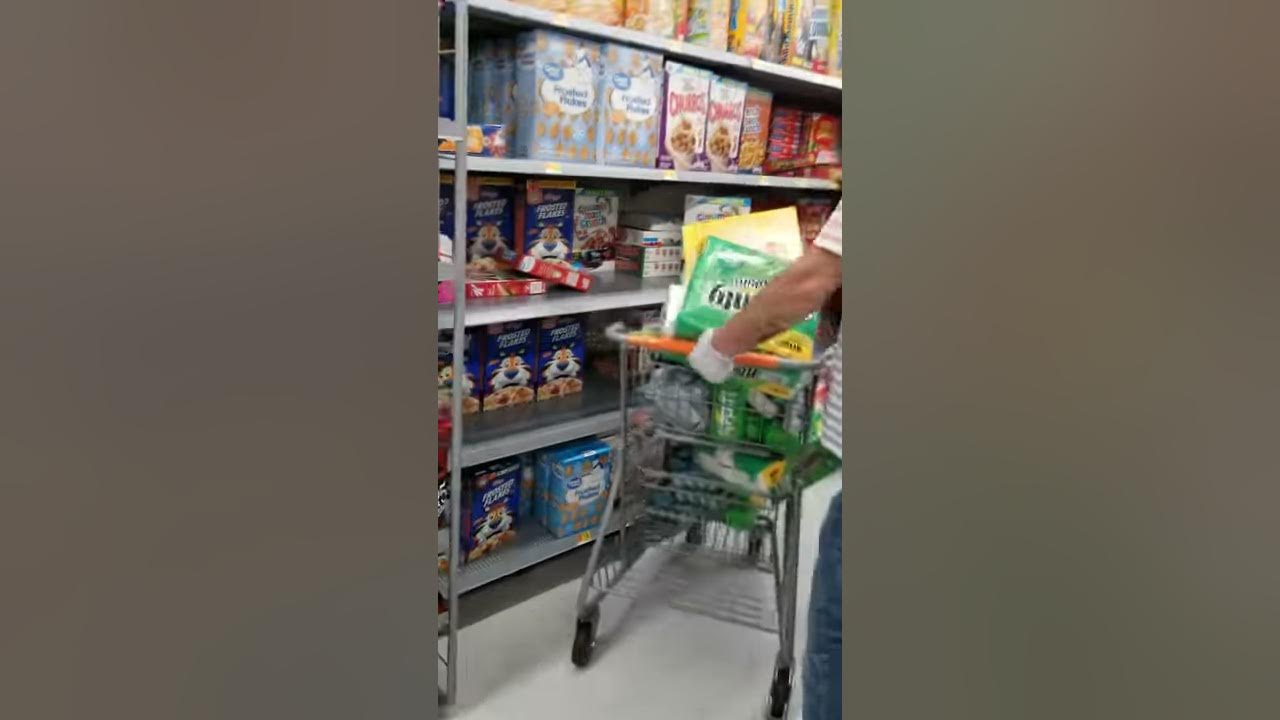 COVID 19 TRIGGERS PANIC BUYING WALMART UNION CITY CA. 031320 YouTube