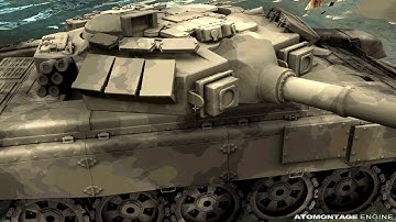 High Resolution Voxel Tank Closeups