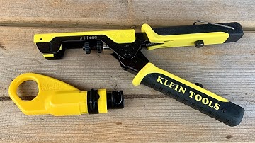 Klein Coaxial Cable Tools - a Quick Look