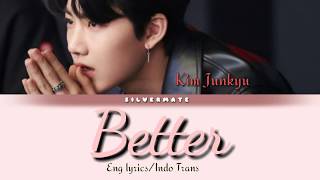 Kim Junkyu - Better lyrics (cover atom's song) Eng/Indo Trans | Treasure 13 Resimi