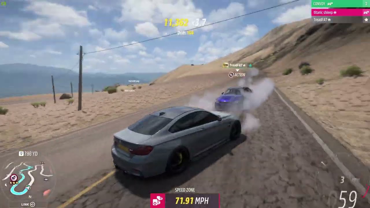 FH5 360 entry overtake