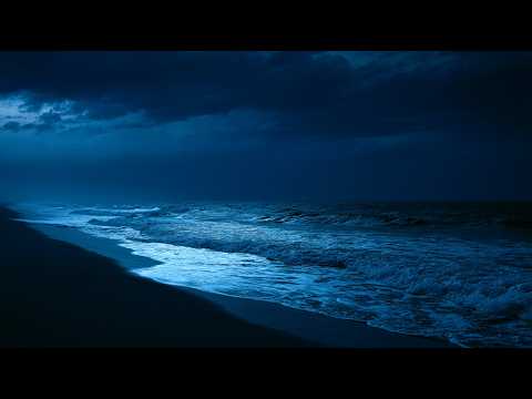 Calming Ocean Waves at Night • Insomnia Treatment for Restful, Restorative Sleep