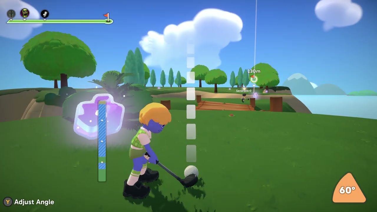 Super Battle Golf - Puttsin Around - Fall asleep to longplay no commentary