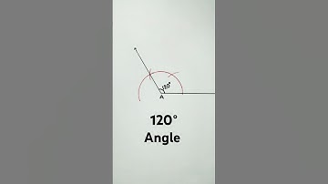 120° Angle Construction with Compass